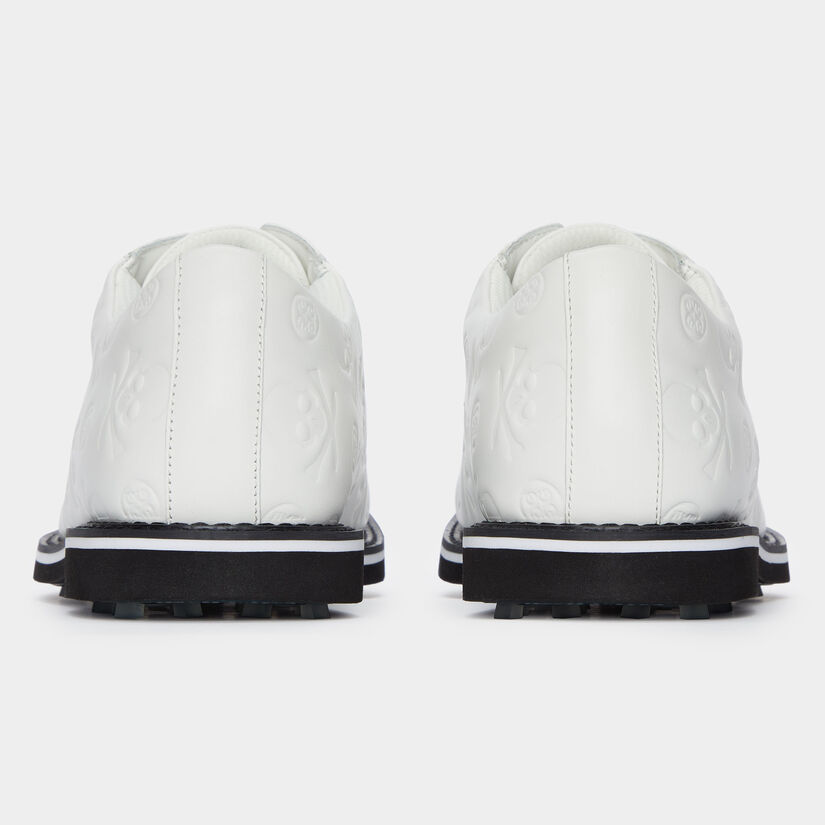 MEN'S GALLIVANTER DEBOSSED SKULL & T'S LEATHER GOLF SHOE image number 5