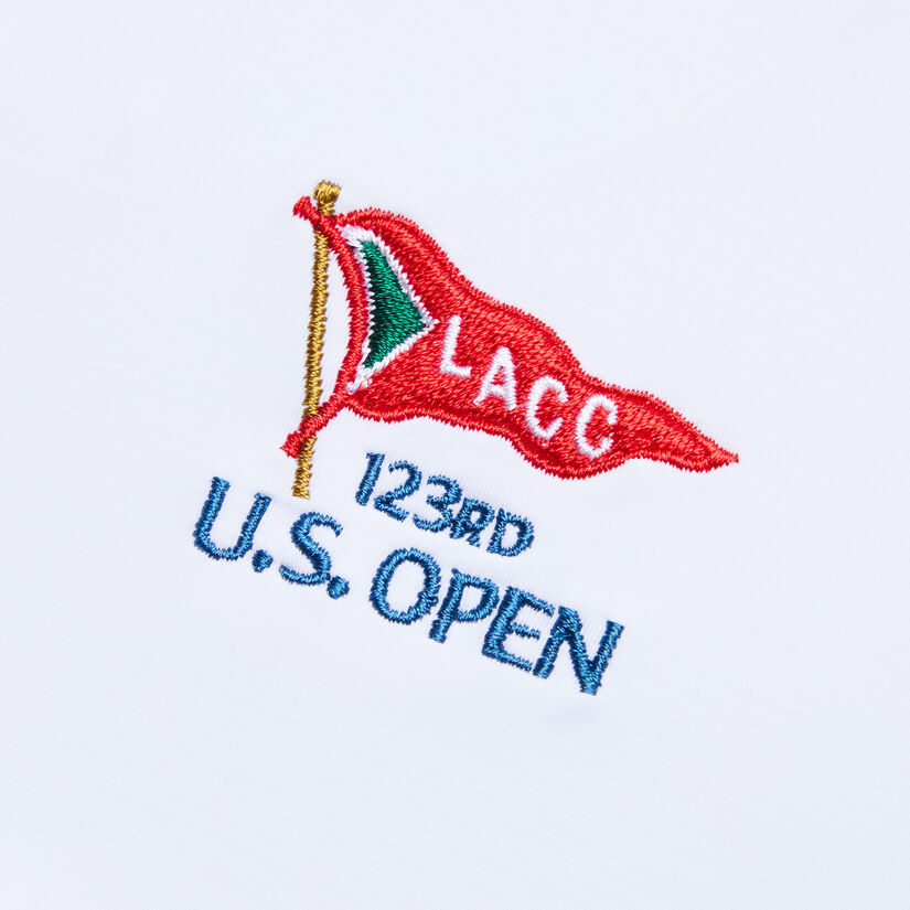 LIMITED EDITION U.S. OPEN ESSENTIAL MODERN SPREAD COLLAR TECH PIQUÉ POLO image number 6