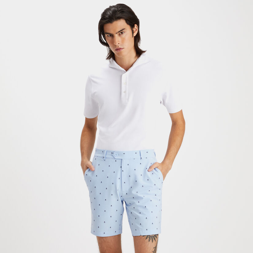 SKULL & T'S MAVERICK 4-WAY STRETCH 8" INSEAM SHORT image number 3