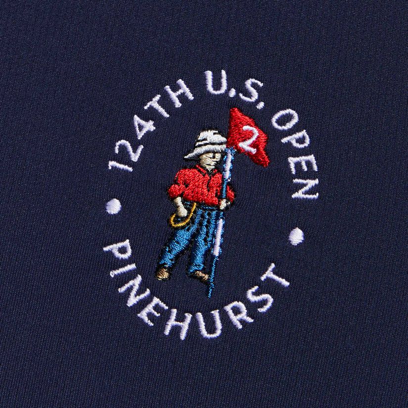 Limited Edition 2024 U.S. Open HOODED LUXE QUARTER ZIP MID LAYER image number 4