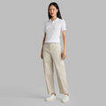 LTD RELEASE STRETCH COTTON GABARDINE BARREL LEG TROUSER image number 3