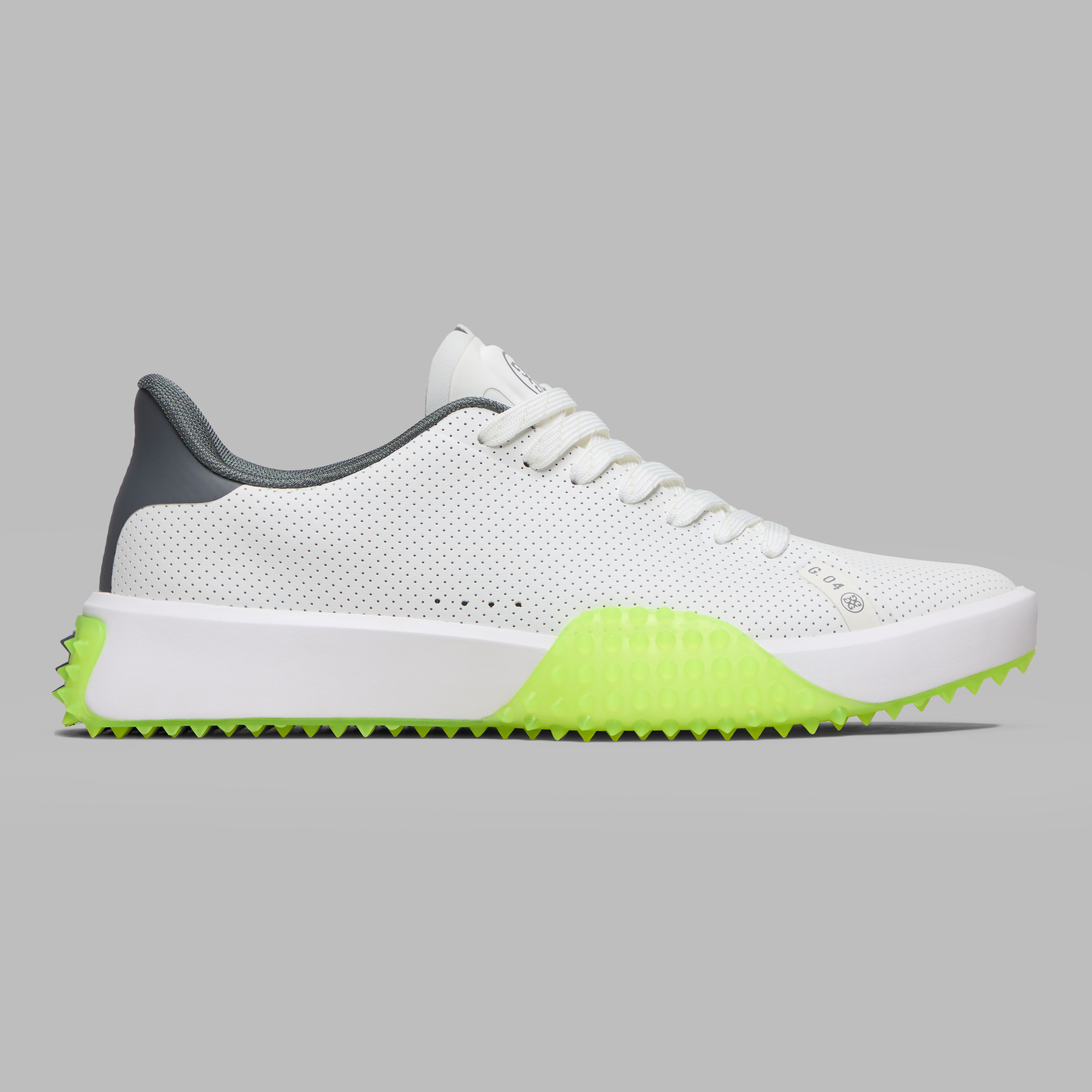G/FORE G.112 ゴルフシューズ ホワイト/グリーン MEN'S G.112 PERFORATED GOLF SHOE | MEN'S GOLF SHOES | G/FORE
