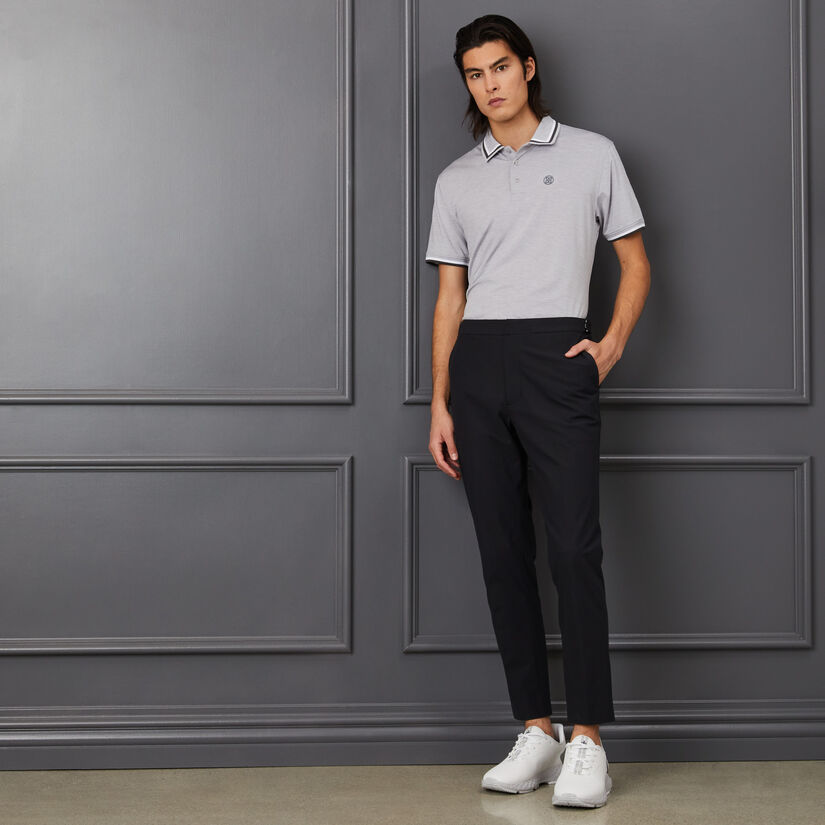 TUX RIB COLLAR TECH JERSEY SLIM FIT POLO image number 2