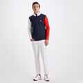 DAYTONA COLOUR BLOCK TECH INTERLOCK SLIM FIT PULLOVER image number 4