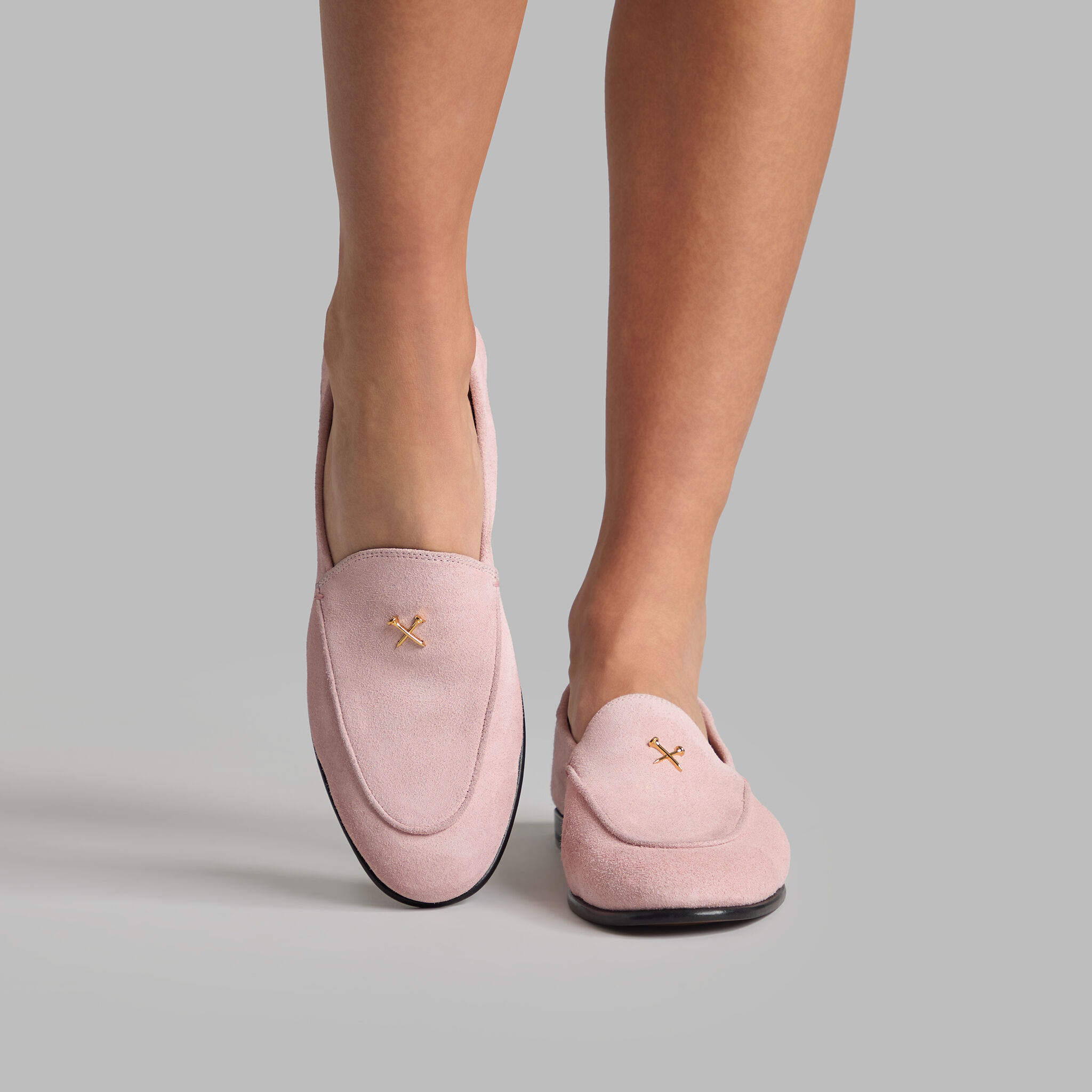 WOMEN'S METAL TEES SUEDE FLEX LOAFER | WOMEN'S SHOES | G/FORE