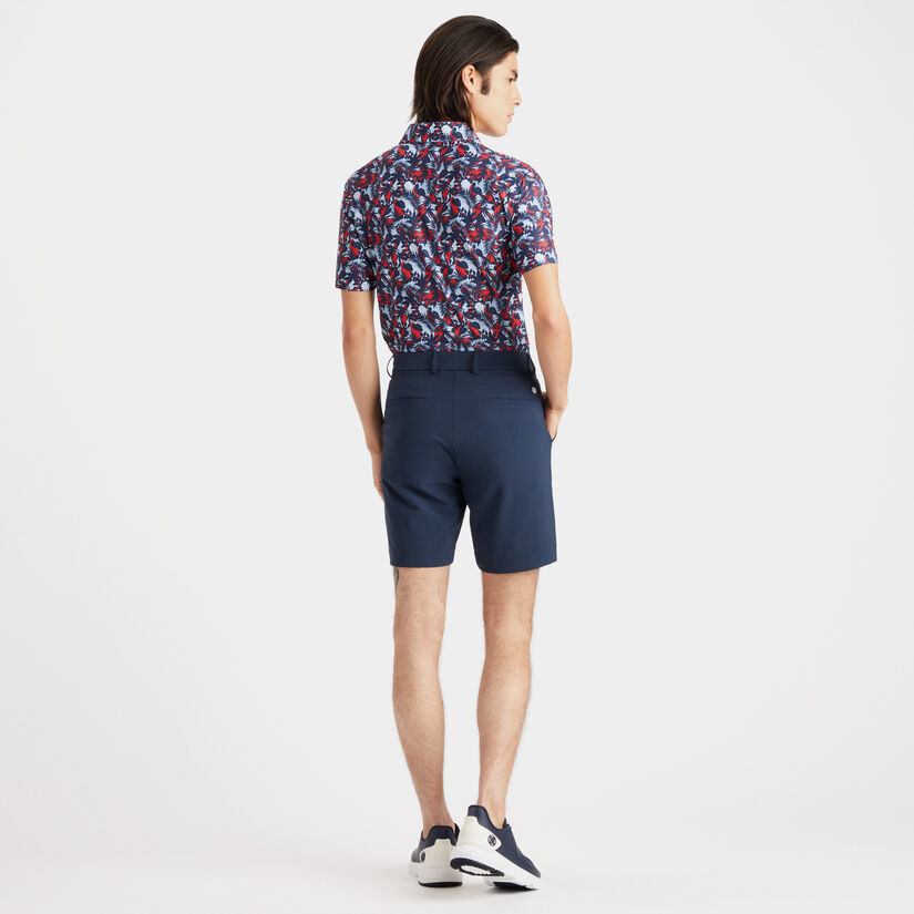 PALM FRONDS TECH PIQUÉ SLIM FIT POLO image number 5
