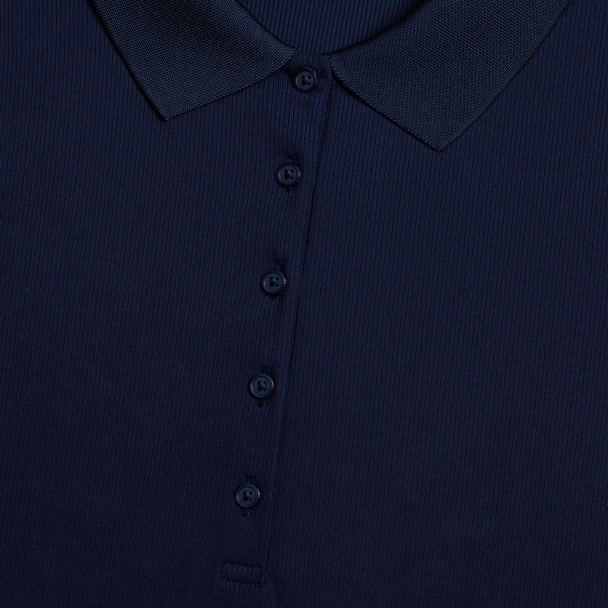 RIBBED TECH NYLON POLO | WOMEN'S POLO SHIRTS | G/FORE