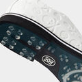 MEN'S GALLIVANTER DEBOSSED SKULL & T'S LEATHER GOLF SHOE image number 6