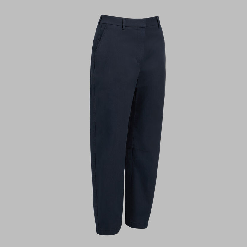 LTD RELEASE STRETCH COTTON GABARDINE BARREL LEG TROUSER image number 1