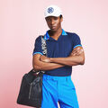 TUX BANDED SLEEVE TECH JERSEY POLO image number 2