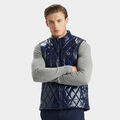 QUILTED POLISHED NYLON WOOL LINED PUFFER VEST image number 3