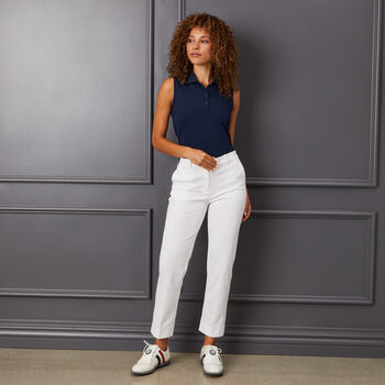 LUXE 4-WAY STRETCH TWILL STRAIGHT LEG TROUSER