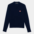 MOTHER GOLFER MERINO WOOL CREWNECK SWEATER image number 1
