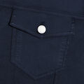 STRETCH COTTON GABARDINE TRUCKER JACKET image number 5