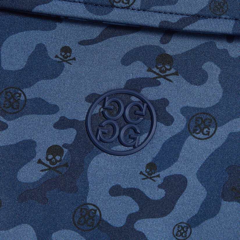 MAPPED ICON CAMO TECH JERSEY MODERN SPREAD COLLAR POLO image number 6