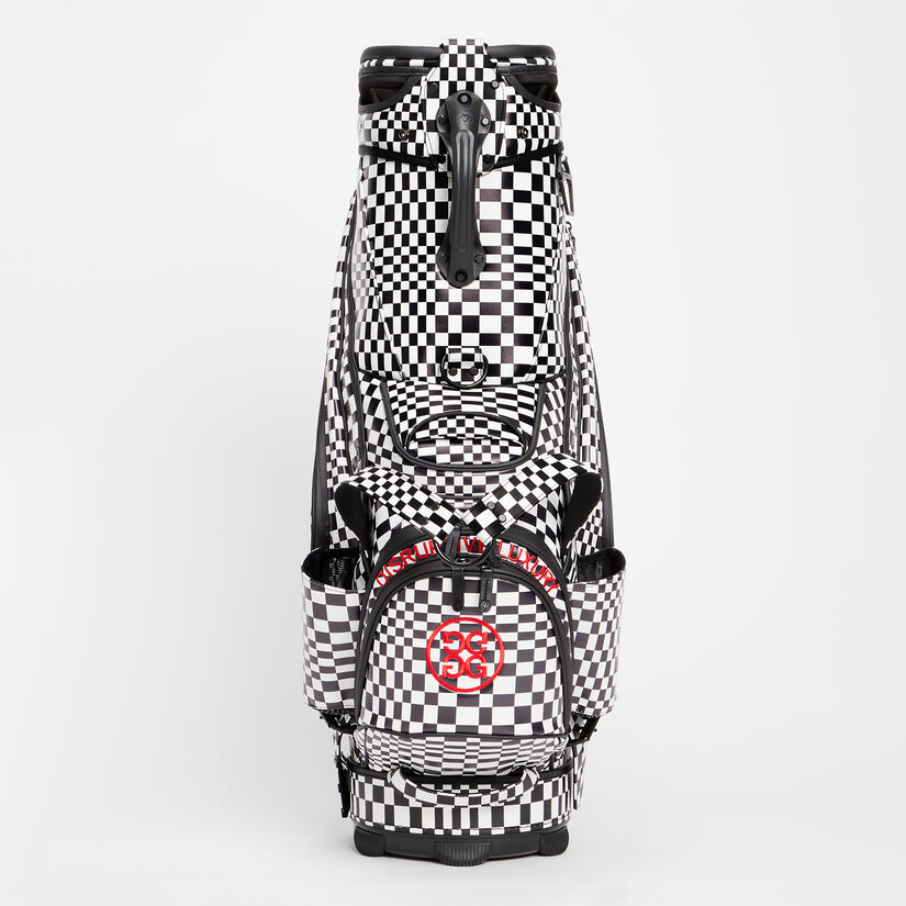 DISTORTED CHECK TOUR STAFF GOLF BAG image number 1
