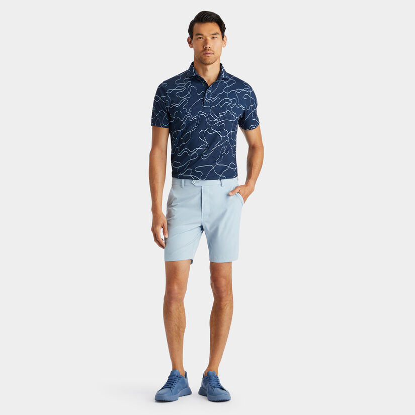 PENCIL TECH PIQUÉ MODERN SPREAD COLLAR POLO image number 4