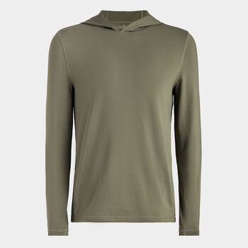 BRUSHED BACK TECH HOODIE