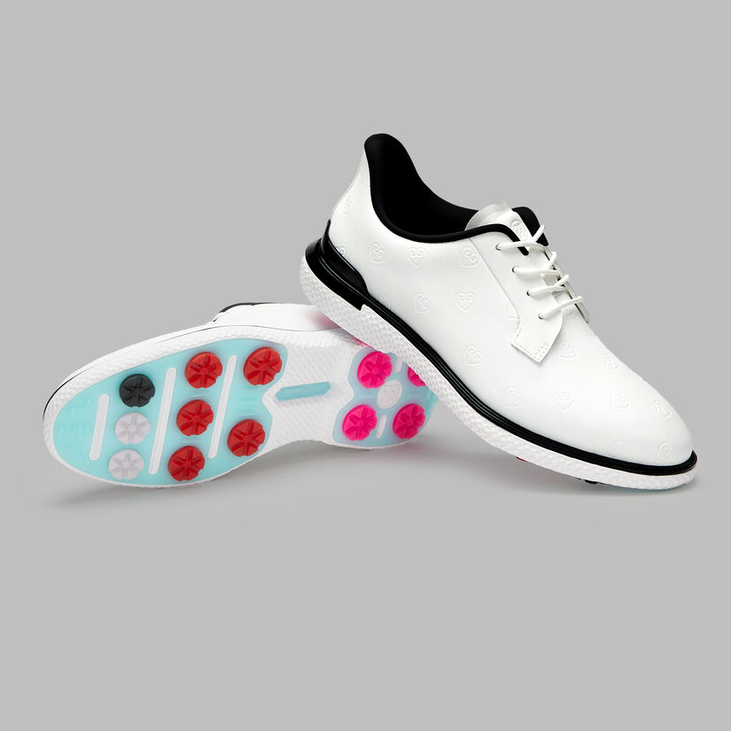 WOMEN'S GALLIVAN2R DEBOSSED HEART G'S KILTIE GOLF SHOE image number 7