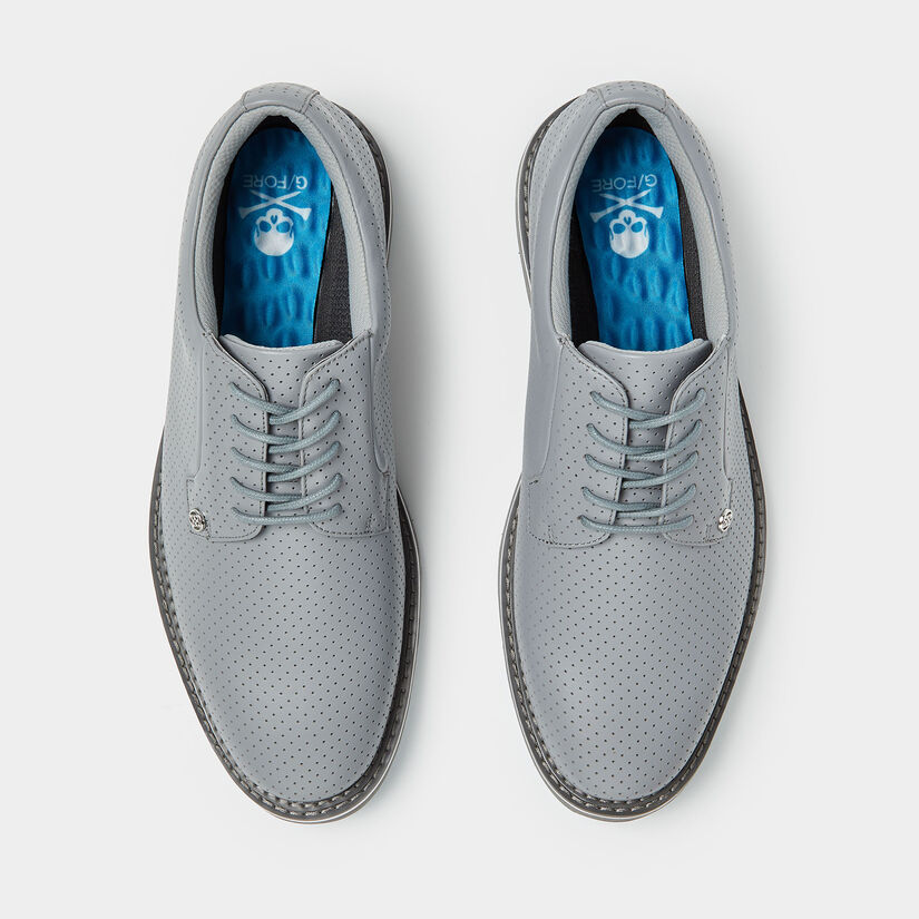 MEN'S GALLIVANTER PERFORATED LEATHER GOLF SHOE image number 3
