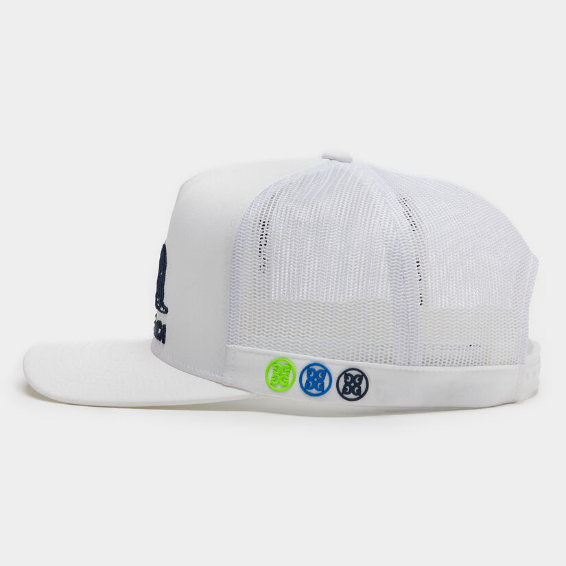 CALIFORNIA INTERLOCK KNIT TRUCKER HAT image number 4