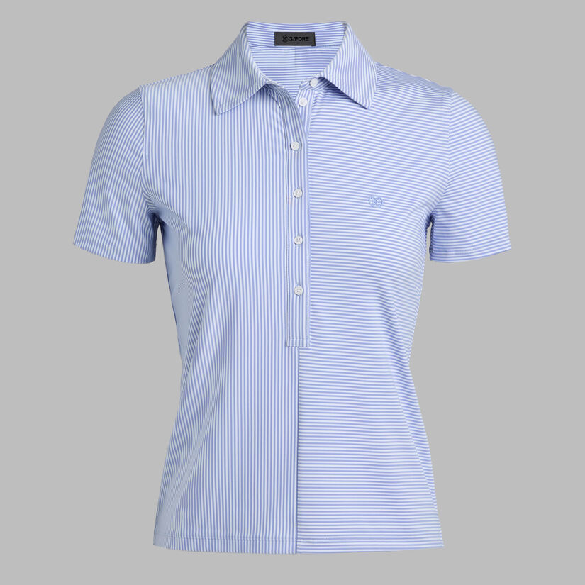 MIX STRIPE SHORT SLEEVE POLO image number 1