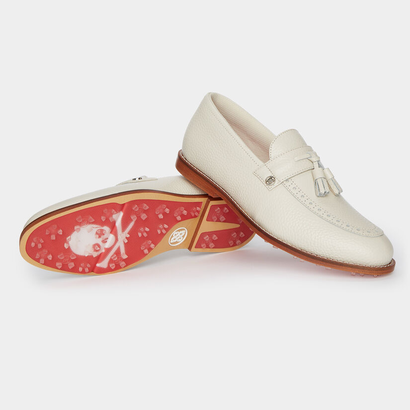 WOMEN'S TASSEL BROGUE CRUISER GALLIVANTER LUXE LEATHER GOLF SHOE image number 2