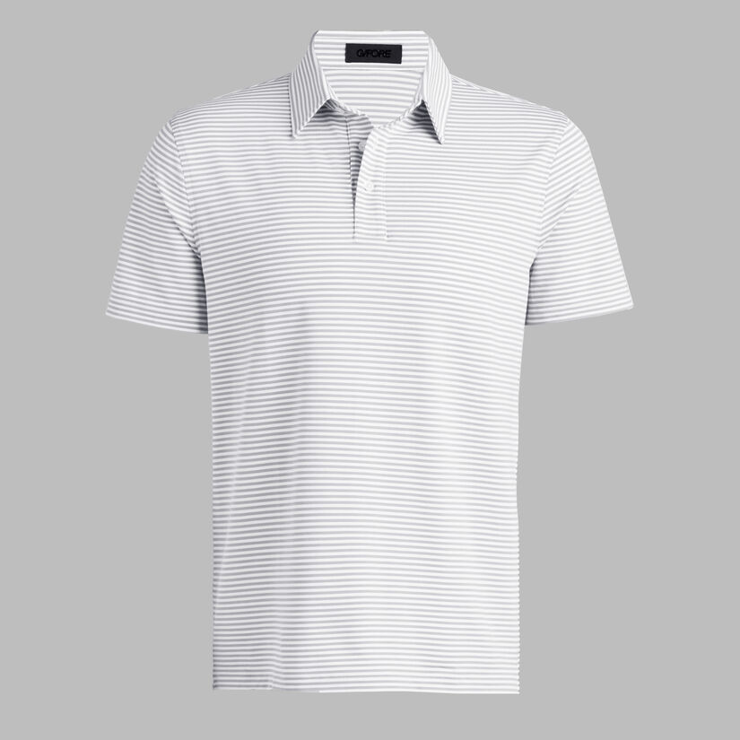 ALL PLAY STRIPE STRETCH KNIT POLO image number 1