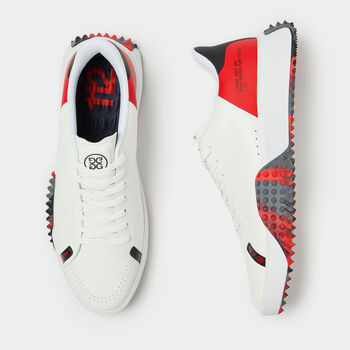 MEN'S G.112 P.U. LEATHER COLOUR BLOCK CAMO GOLF SHOE