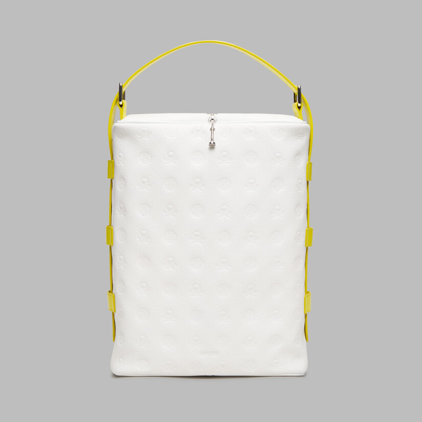 EMBOSSED LEATHER GOLF SHOE BAG image number 4