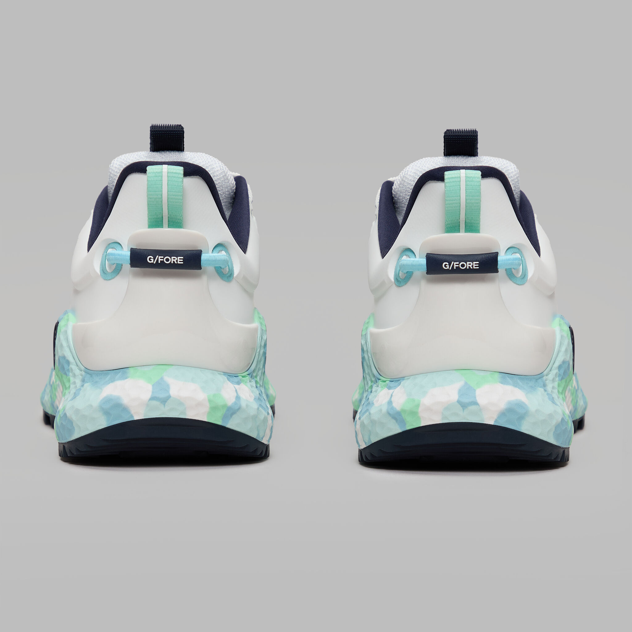 gfore MG4 ゴルフシューズ ホワイト/グリーン/ブルー MEN'S LTD RELEASE MG4+ O2 CAMO GOLF SHOE | MEN'S GOLF SHOES | G/FORE