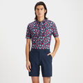 PALM FRONDS TECH PIQUÉ SLIM FIT POLO image number 3