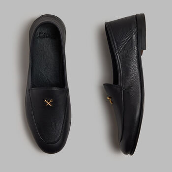 WOMEN'S METAL TEES LEATHER FLEX LOAFER - Alternate Image 1