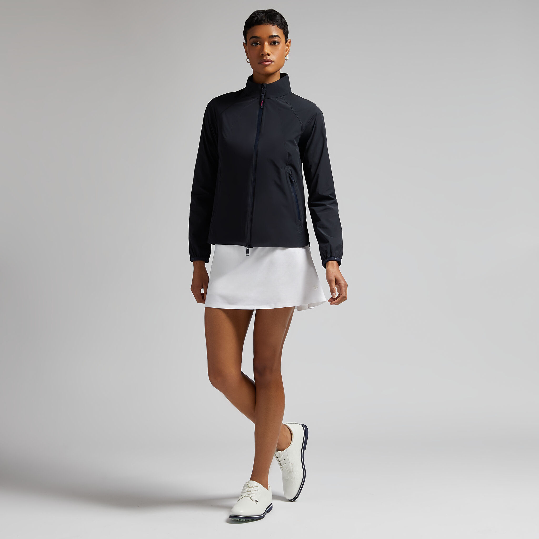 【TWN】22FW★ Godig Initial Jacket Men's Casual Pocket And Zip Toggle Drawstring Design