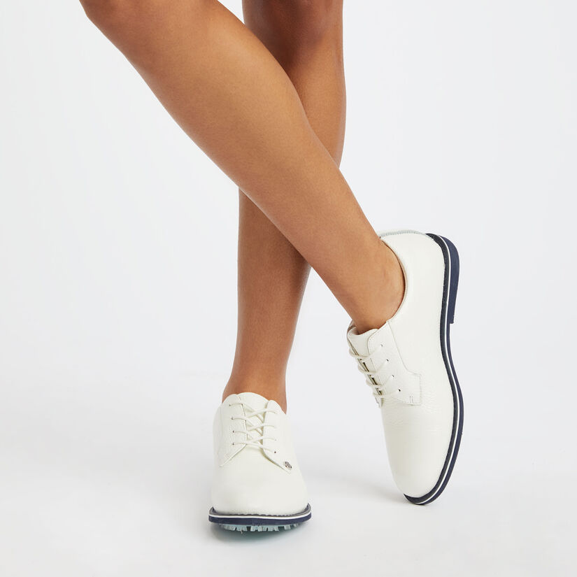 Womens leather golf sales shoes