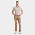 FEEDER STRIPE TECH PIQUÉ MODERN SPREAD COLLAR POLO image number 4