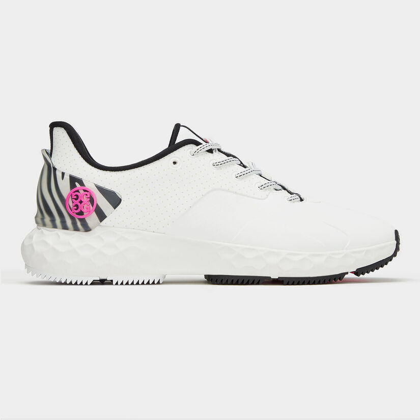 WOMEN'S MG4+ PERFORATED T.P.U. ZEBRA ACCENT GOLF SHOE image number 1