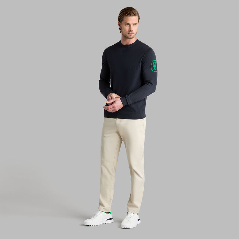 CIRCLE G'S MERINO WOOL CREWNECK SWEATER image number 3