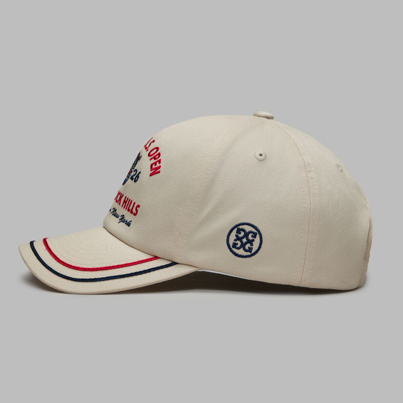 2026 U.S. OPEN SHINNECOCK HILLS SOUTACHE RELAXED FIT HAT image number 8