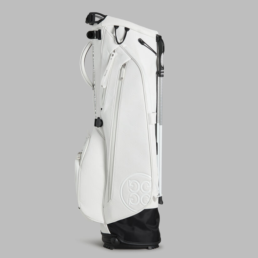EMBOSSED SKULL & TEES DAYTONA CARRY GOLF BAG image number 7