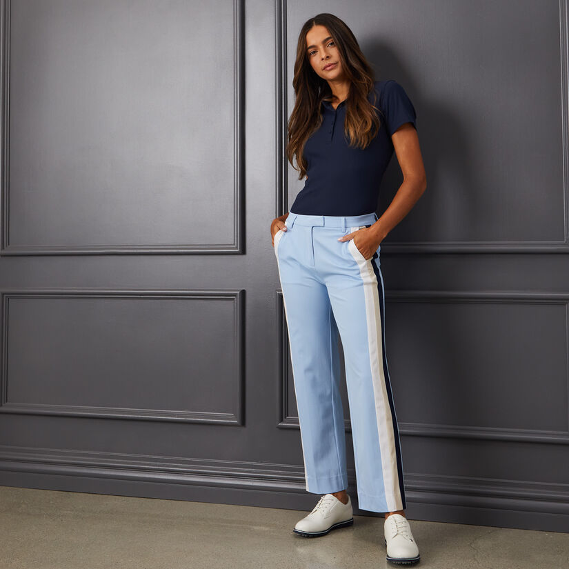 SIDE STRIPE LUXE 4-WAY STRETCH TWILL TROUSER image number 2