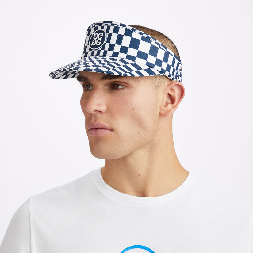 DISTORTED CHECK RIPSTOP VISOR image number 8