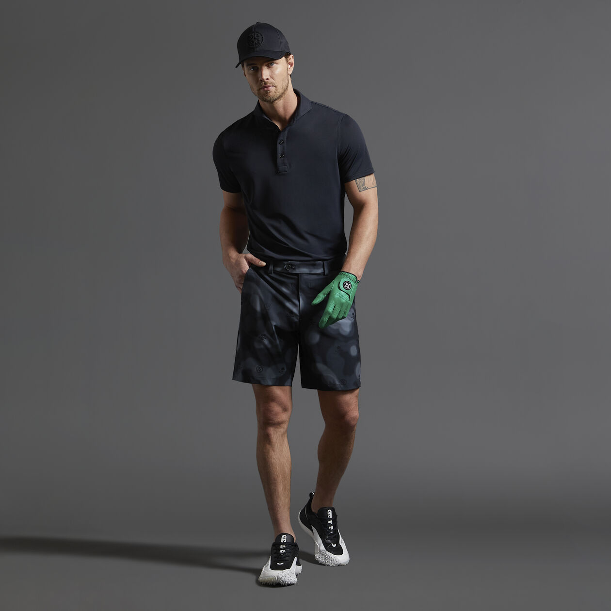 Chaussure de golf G/FORE G/18 Nimbus Anthracite Homme - Style