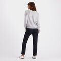 CIRCLE G'S RELAXED MERINO WOOL CREWNECK SWEATER image number 5