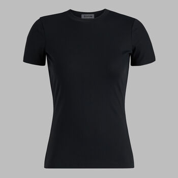 TECH NYLON RIB FITTED TEE
