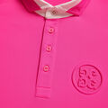 CONTRAST COLLAR TECH PIQUÉ MODERN SPREAD COLLAR POLO image number 6
