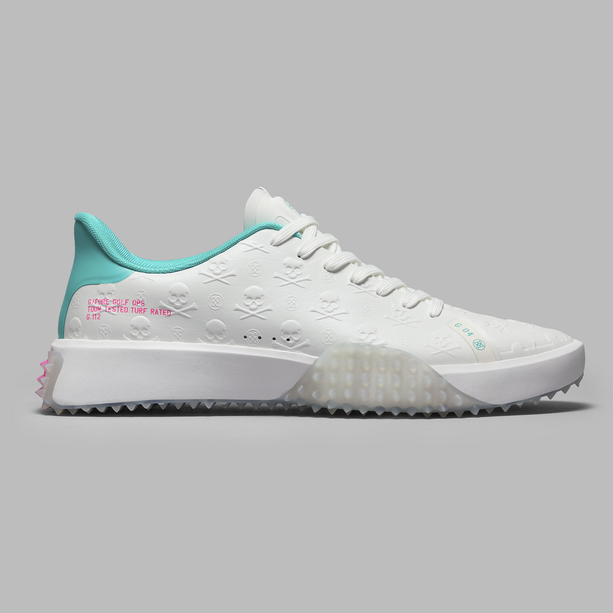 MEN'S G.112 EMBOSSED SKULL & TEES GOLF SHOE | MEN'S GOLF SHOES | G