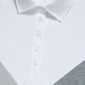 COLOUR BLOCK V MÉLANGE TECH JERSEY POLO image number 6