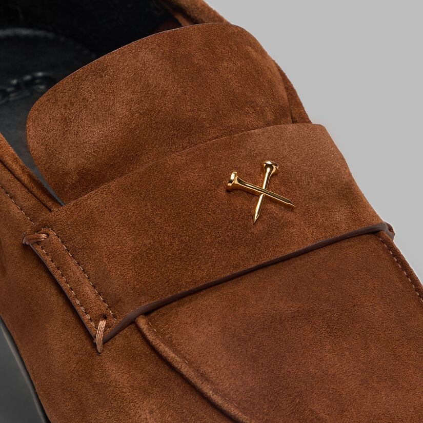 MEN'S METAL TEES SUEDE FLEX LOAFER image number 2