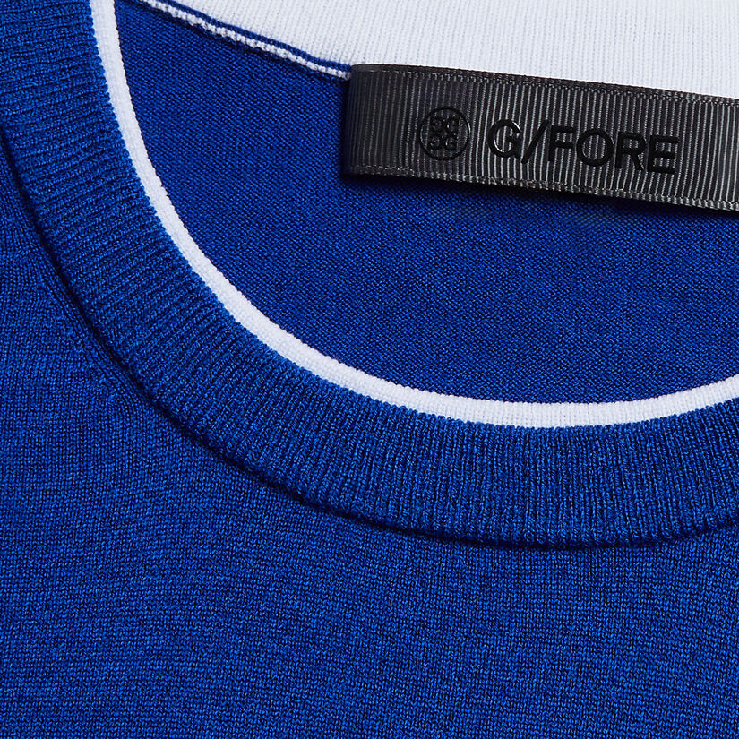 MERINO WOOL BLEND CREWNECK SWEATER image number 5